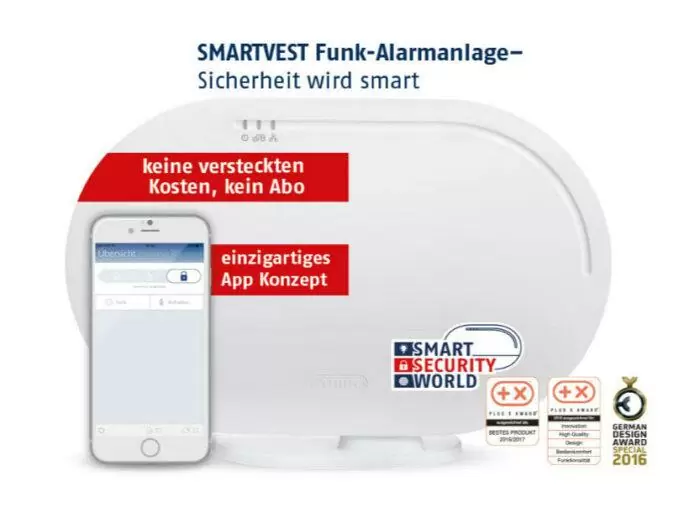 ABUS Smartvest Funkalarm Basis-Set Plus
