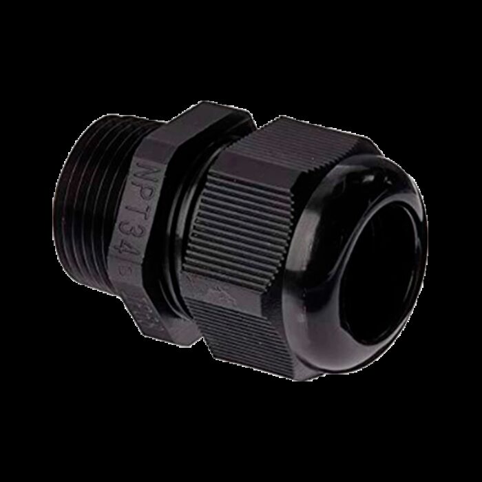 Wasserdichte Montage - Kunststoff - Durchmesser 13~18mm  - IP68 - Farbe schwarz