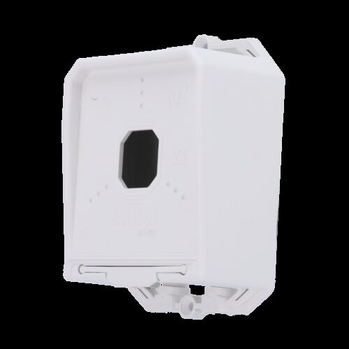 Anschlussbox - Für Dome-Kameras - Geeignet für den Außenbereich - Aus Kunststoff - Weiße Farbe