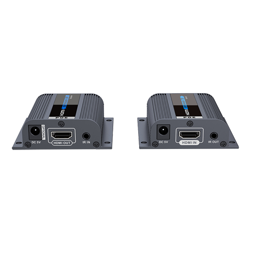 HDMI Aktiver Extender - Sender und Empfänger - Umfang 40 m / bis 1080p - Über Cat-UTP-Kabel 6 - Gleichstrom 5 V im Sender und Po