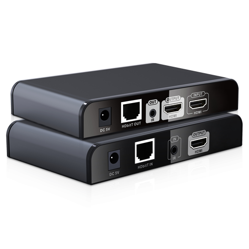 HDMI aktiver Extender 1080p  - Sender und Empfänger - Bereich 120 m über Kabel UTP Cat 6 - IR-Übertragung - Ermöglicht Punkt-zu-