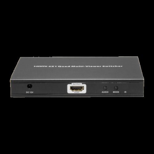 HDMI Switch - Bis zu 4 Einträge 1080p - 1 HDMI-Ausgang 1080p - Tastatur - Steuerung mit Fernbedienung - Fernbedienungs-Extender