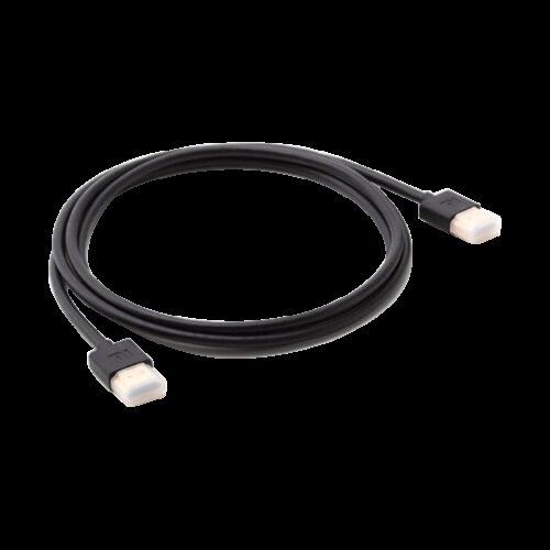 HDMI-Kabel - HDMI Typ A Stecker - Hohe Geschwindigkeit - 1 m - Farbe schwarz - Korrosionsschutz-Steckverbinder