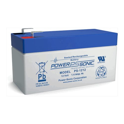 VdS Akku - Bleiakku 12V / 1.2 Ah - PowerSonic