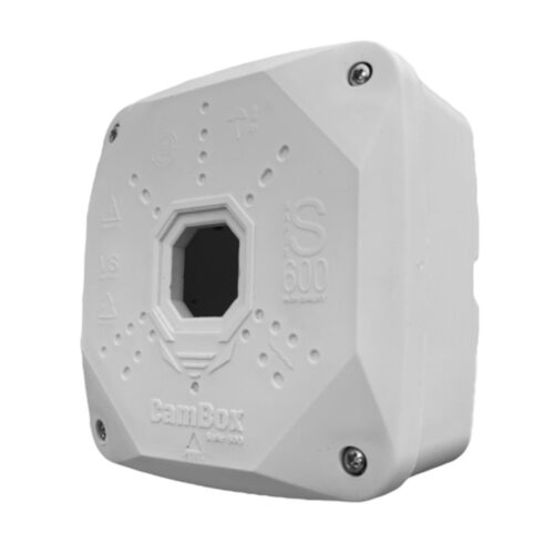 Anschlussbox für Dome-Kameras - Für Dome-Kameras - Geeignet zur Nutzung im Außenbereich - Decken- oder Wandinstallation - Aus Ku