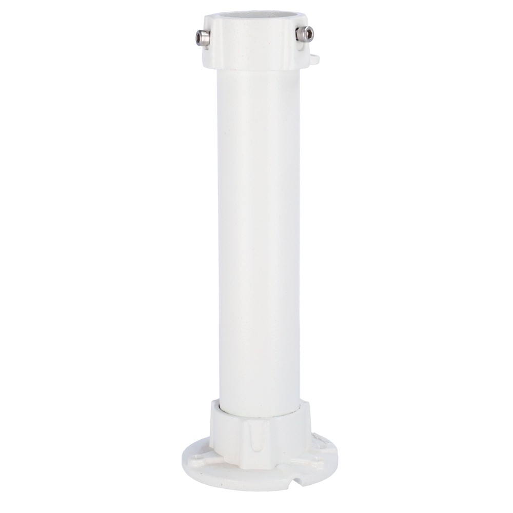 Dachauflage - Höhe 250 mm x 102 (Ø) mm - Geeignet für den Innen- und Außeneinsatz - Maximale Belastung 11 Kg - Weiße Farbe - Her