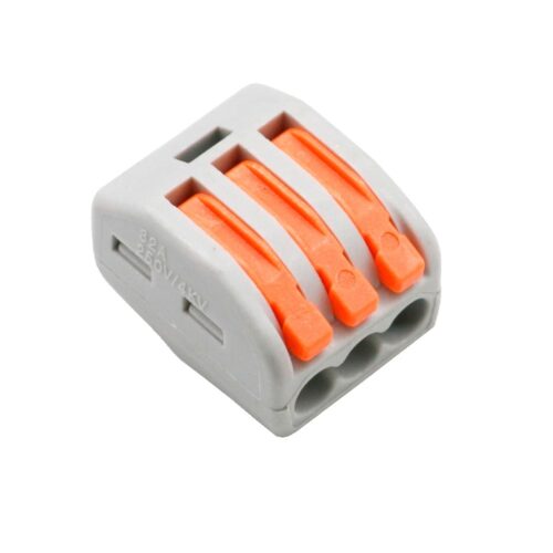 Safire - Kabelstecker - 1 Eingänge und 2 Ausgänge - Kabelquerschnitt 28 ~ 12AWG - Querschnitt 0.08 m²~ 4 mm² - 10 Einheiten