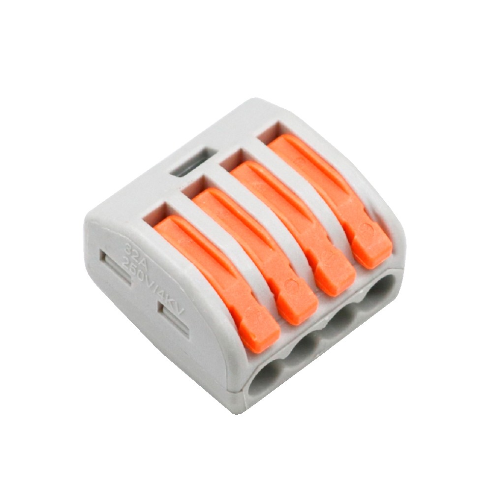 Safire - Kabelstecker - 1 Eingänge und 3 Ausgänge - Kabelquerschnitt 28 ~ 12AWG - Querschnitt 0.08 m²~ 4 mm² - 10 Einheiten