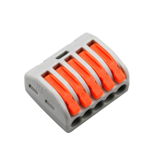 Safire - Kabelstecker - 1 Eingänge und 4 Ausgänge - Kabelquerschnitt 28 ~ 12AWG - Länge des Streifens 10mm - 10 Einheiten