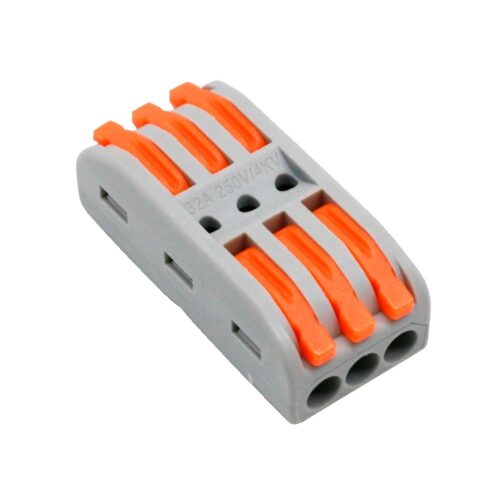 Safire - Kabelstecker - 3 Eingänge und 3 Ausgänge - Kabelquerschnitt 28 ~ 12AWG - Querschnitt 0