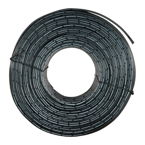 Kabelrolle von 100 Metern - Farbe Schwarz und Rot - Parallel DC - 2 x 0.75 mm - Innenleiter CCA 11/0.3 mm - PVC-Isolierung 2.5 m