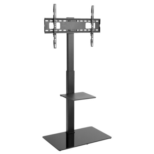 Bodenständer mit Sockel - Unterstütztes Gewicht 40Kg - VESA 600x400mm - Höhe 1458mm