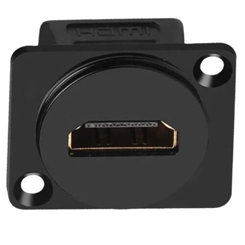 Verbinder - HDMI-Kabel Stecker auf HDMI-Kabel Stecker - Zwei HDMI-Buchsen - Einbaumontage