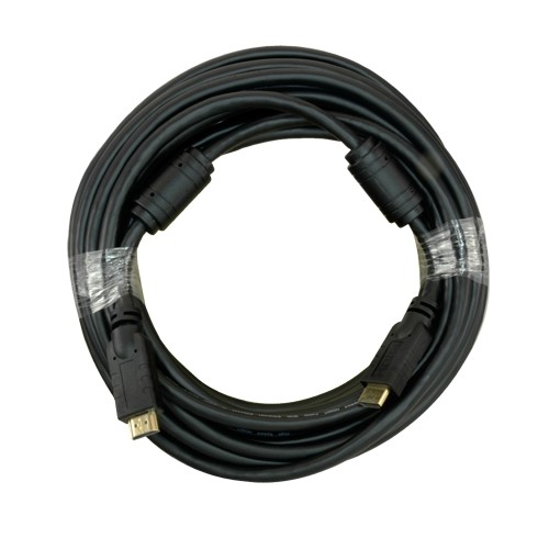 HDMI-Kabel - HDMI Typ A Stecker - Farbe schwarz - Korrosionsschutz-Steckverbinder