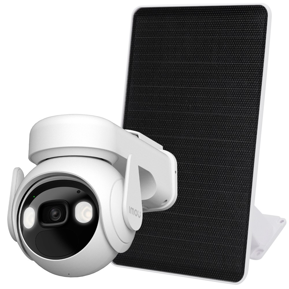 Kamera 4G a Bateria Imou 3 Megapixel - Automatische Bewegung und Verfolgung - Objektiv 3.6 mm / IR 30m / Weiße Led - PIR-Erkennu
