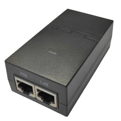 Passiver PoE-Injektor - Eingabe/Ausgabe RJ45 10/100/1000 Mbps - 24V 0