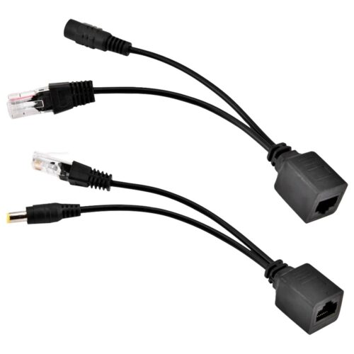 Passiver PoE-Injektor und Splitter - Erfordert die Verwendung des mitgelieferten Partners - Eingang und Ausgang bis zu 48 V - An