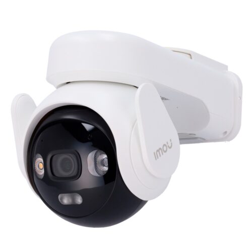 AOV PT 5 MP-Kamerakit - 4G / WiFi / 10000 mAh - 3.6 mm / Autotracking / IR + Vollfarbe - Bidirektionales Audio / Sirene + Blau-R