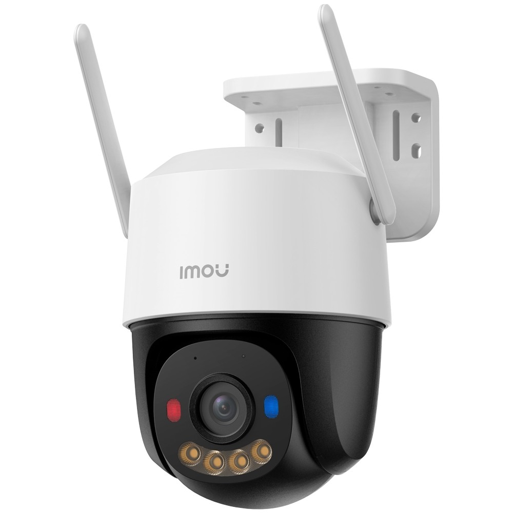 Cámara motorizada Cruiser SC 8MP - WiFi 6 - 3.6 mm / Autotracking / IR+ Full color - Audio bidireccional / Sirena + Flash azul-r