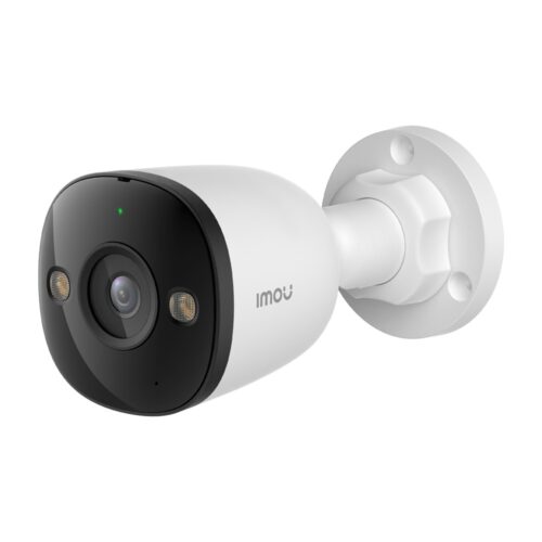 Cámara AOR PS3E 5MP - Conexión PoE - 3.6 mm / IR + Smart Color - Audio bidireccional / Sirena + Flash - IMOU SENSE humanos y veh