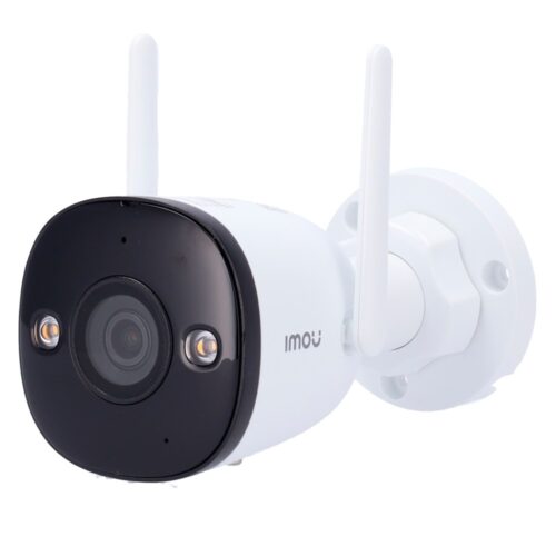Feste Bullet-Kamera 3 5MP - Wlan 6 - 2.8 mm / IR + Full Color - Bidirektionales Audio / Sirene - IMOU SENSE Menschen und Fahrzeu