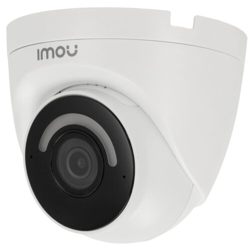 Turret-Dome-Kamera 2MP - WiFi 2.4 GHz - 2.8 mm / IR 30m - Zwei-Wege-Audio / Sirene + Blitzlicht - Erkennung von Menschen - Geeig