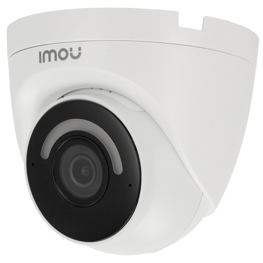 Turret-Dome-Kamera 2MP - WiFi 2.4 GHz - 2.8 mm / IR 30m - Zwei-Wege-Audio / Sirene + Blitzlicht - Erkennung von Menschen - Geeig