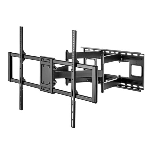 Halterung mit Arm - Unterstütztes Gewicht 120Kg - VESA 900x600mm - Abstand zur Wand von 75-703mm - Neigung +5º / -15º - Drehung