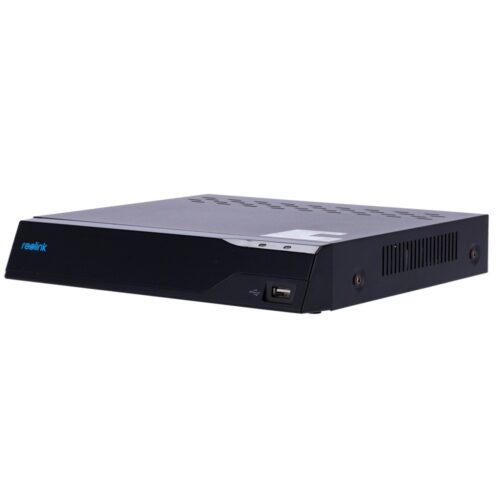 Reolink NVR 8 PoE-Kanäle - Unterstützt Kameras bis zu 12MP - Mensch/Tier/Fahrzeug-Erkennung - e-SATA - 2TB HDD - Geeignet für de