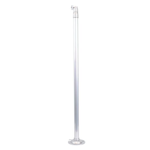 Deckenhalterung für Kameras - Ausziehbare Stütze - Länge 75 ~ 150 mm - Basisdurchmesser 105 mm - Metall - Graue Farbe