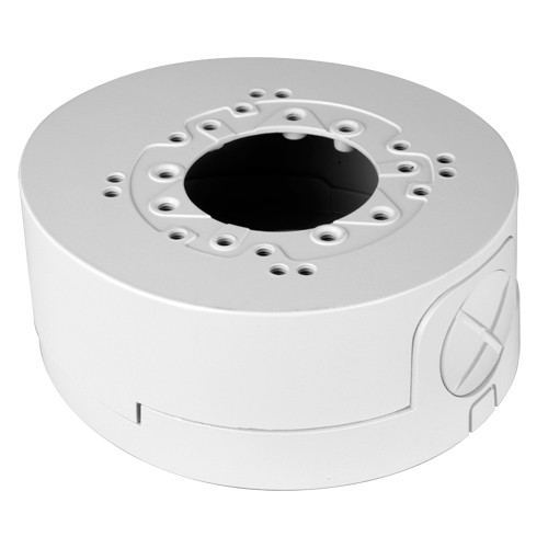 Anschlussbox - Für Dome-Kameras - Geeignet für den Außenbereich - Decken- oder Wandinstallation - Kabelstift - Farbe weiß 42 (H)