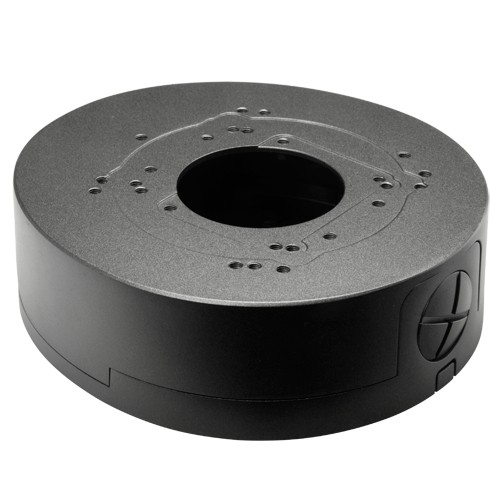 Anschlussbox - Für Dome-Kameras - Geeignet für den Außenbereich - Decken- oder Wandinstallation - Kabelstift - Farbe schwarz 44