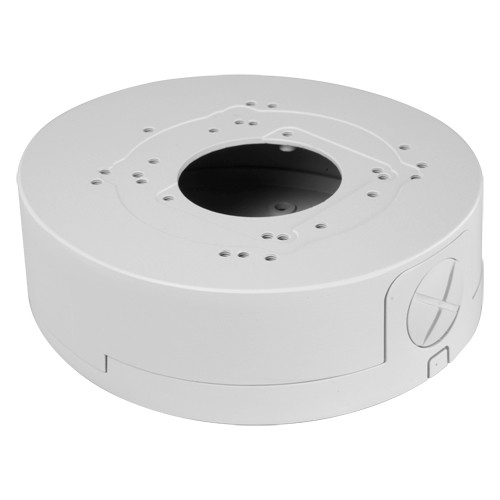 Anschlussbox - Für Dome-Kameras - Geeignet für den Außenbereich - Decken- oder Wandinstallation - Kabelstift - Farbe weiß 44 (H)