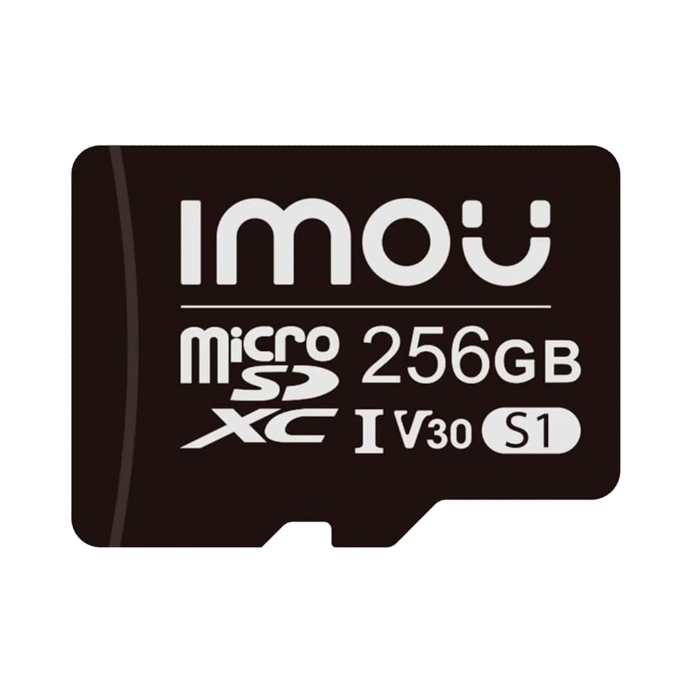 Imou microSD-Karte - Kapazität 256 GB - Klasse 10 | Lese-/Schreibgeschwindigkeit: 95/38 MB/s - E/P-Zyklen: bis 500 - Home-Kamera