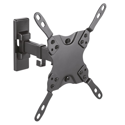 Halterung mit Arm - Unterstütztes Gewicht 20Kg - VESA 200x200mm - Abstand zur Wand 60mm-190 mm - Neigung -12º / +5º - Rotation -