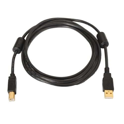 USB-Kabel 2.0 - Für Drucker - Stecker Typ A/M-B/M - Länge 3 m - Hohe Qualität - Farbe schwarz
